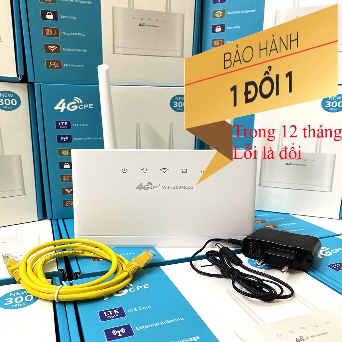 Bộ phát wifi dùng sim 4G tốc độ cao 4G LTE
